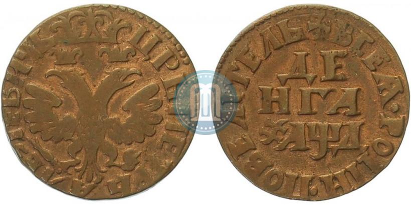 Фото Денга 1704 года  