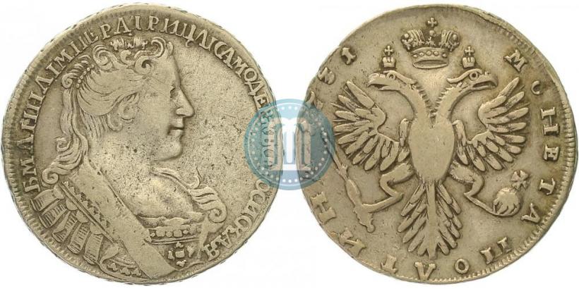 Picture Poltina 1731 year  