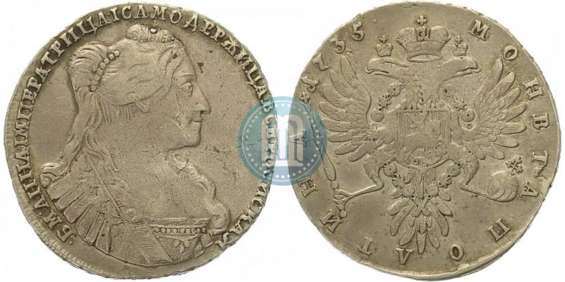 Picture Poltina 1735 year  