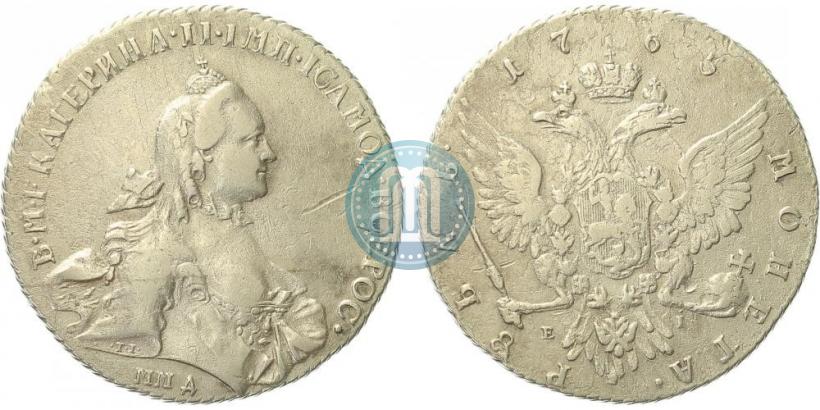 Picture 1 rouble 1765 year ММД-EI 