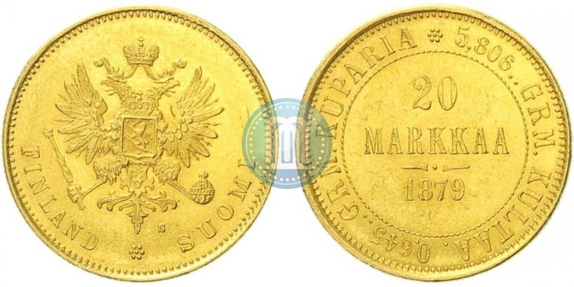 Фото 20 марок 1879 года S 