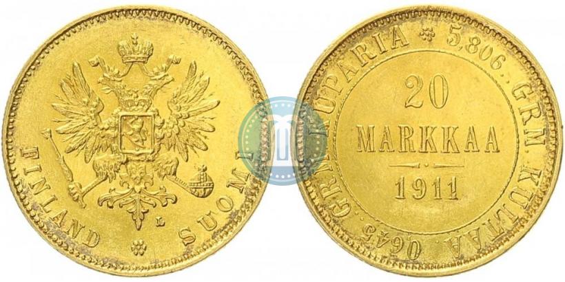 Фото 20 марок 1911 года L 