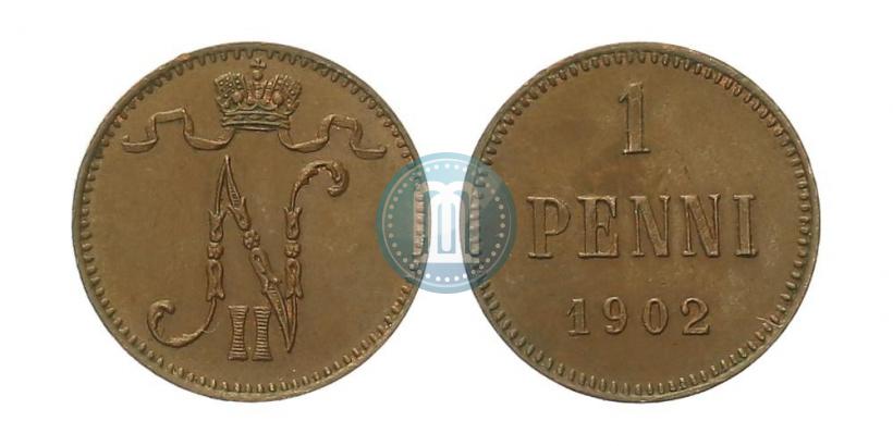 Picture 1 penni 1902 year  
