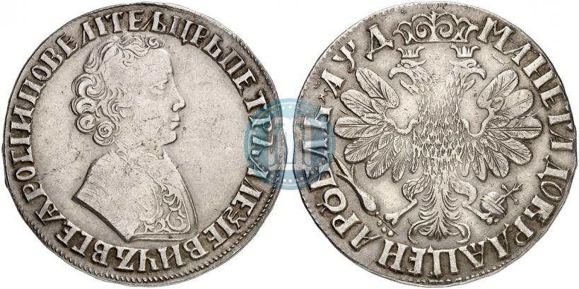 Picture 1 rouble 1704 year  