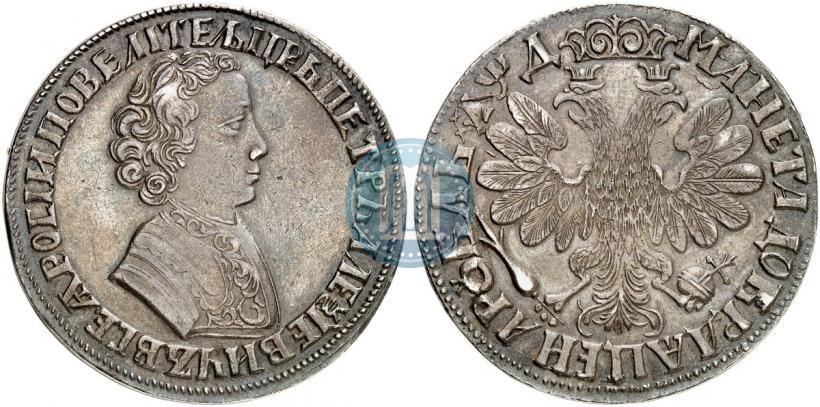 Фото 1 рубль 1704 года  