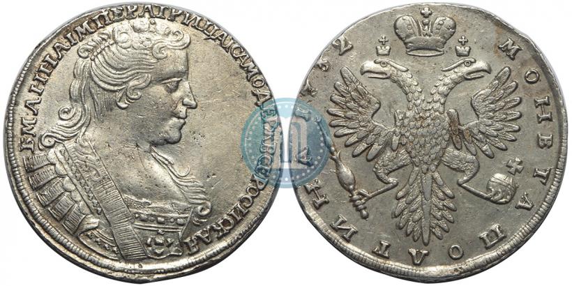 Фото Полтина 1732 года  
