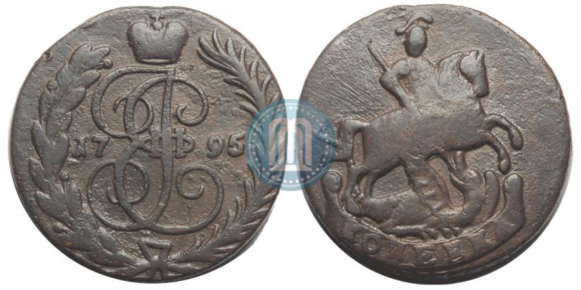 Фото 1 копейка 1795 года  