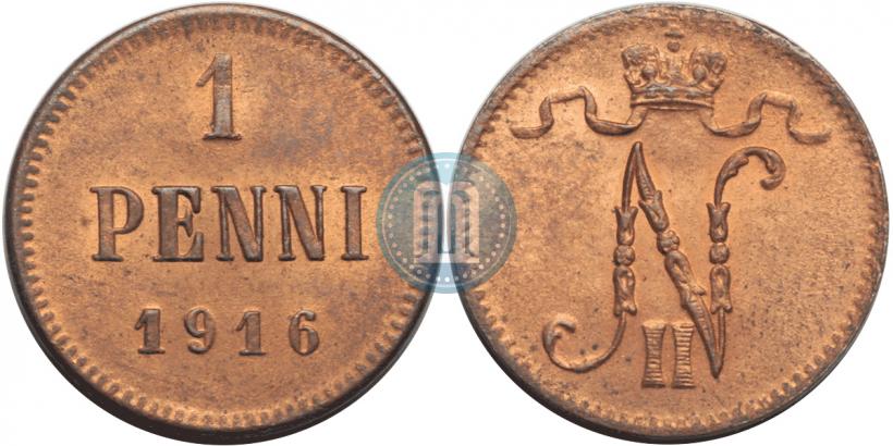 Picture 1 penni 1916 year  