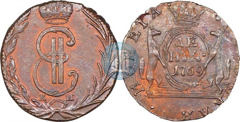 Picture Denga 1769 year КМ 