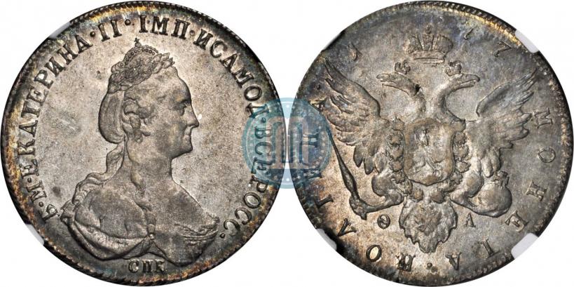 Фото Полтина 1777 года СПБ-ФЛ 