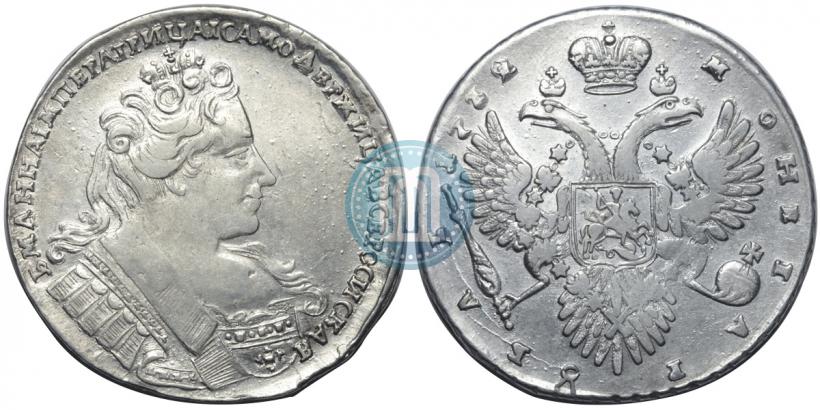 Фото 1 рубль 1732 года  