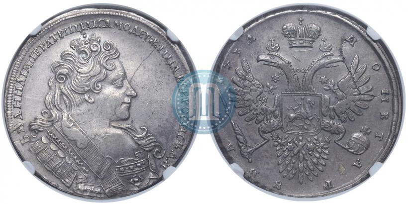 Picture 1 rouble 1732 year  