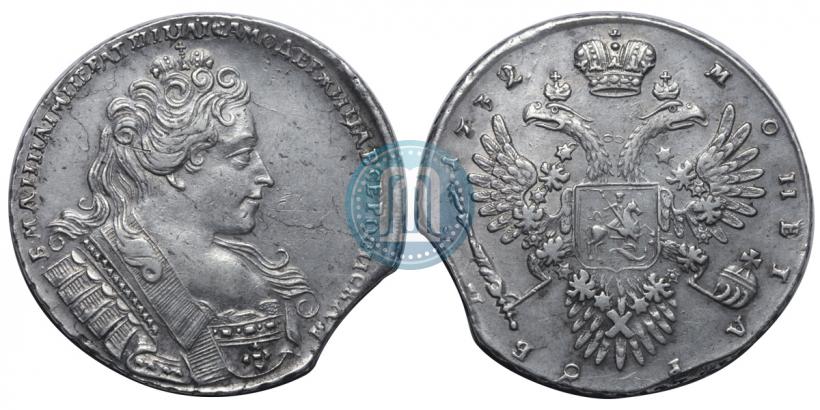 Picture 1 rouble 1732 year  