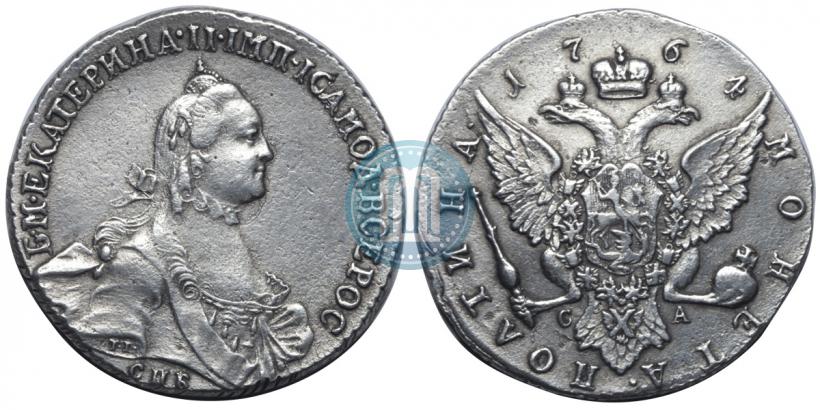 Picture Poltina 1764 year СПБ-СА 