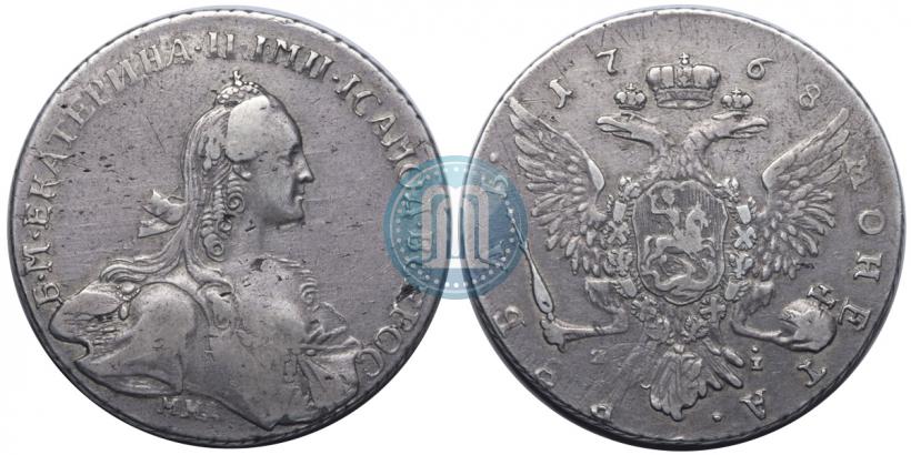 Picture 1 rouble 1768 year ММД-EI 