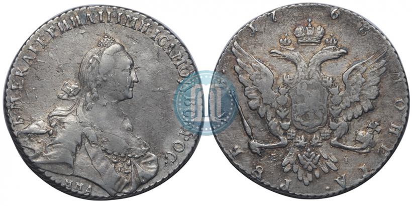 Picture 1 rouble 1768 year ММД-EI 