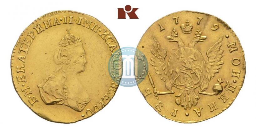 Фото 1 рубль 1779 года  