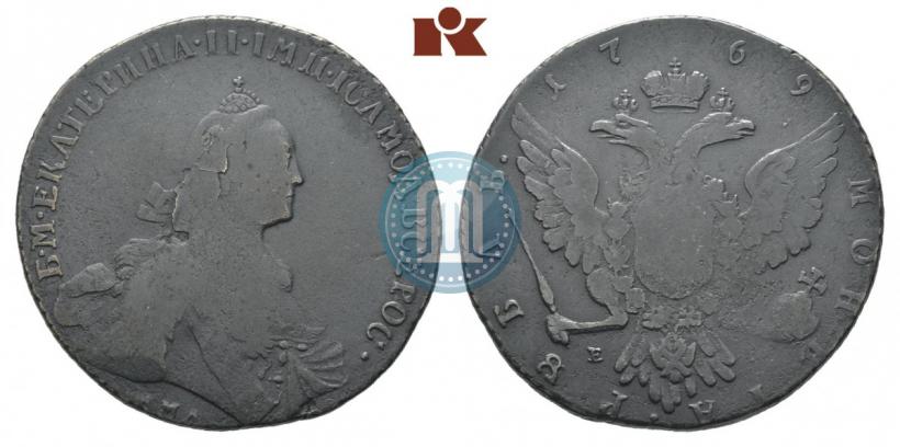 Picture 1 rouble 1769 year ММД-EI 
