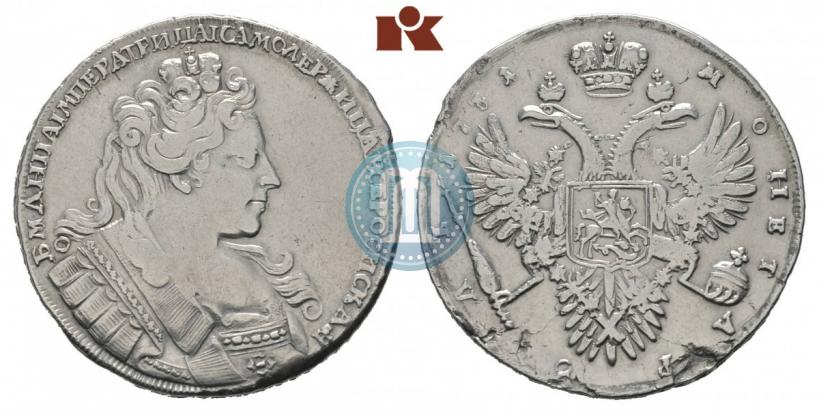 Picture 1 rouble 1731 year  