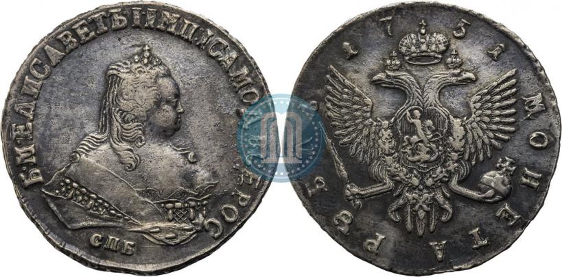 Picture 1 rouble 1751 year СПБ 