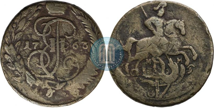 Picture 2 kopecks 1763 year ММ 