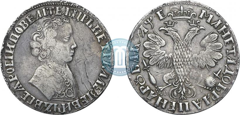 Picture 1 rouble 1705 year МД 
