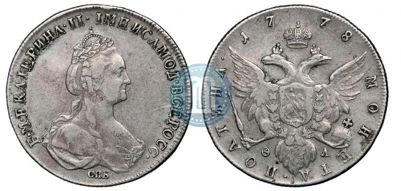 Picture Poltina 1778 year СПБ-ФЛ 