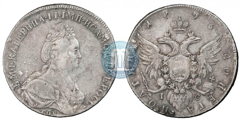 Picture Poltina 1796 year СПБ-IС 