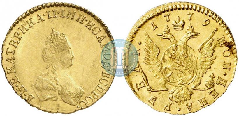 Picture 1 rouble 1779 year  