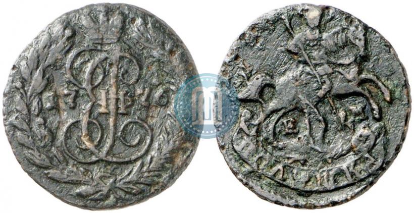 Picture Polushka 1776 year ЕМ 
