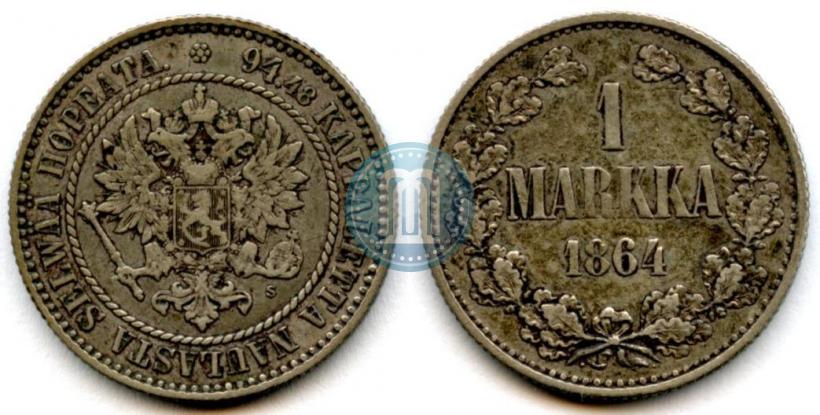 Фото 1 марка 1864 года S 