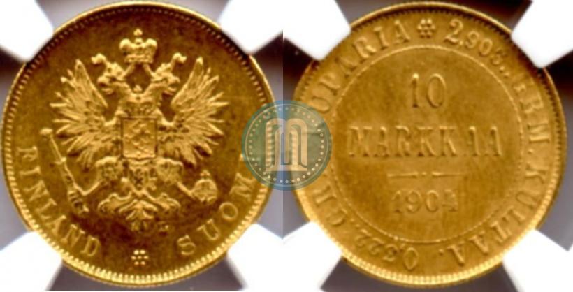 Picture 10 markkaa 1904 year L 