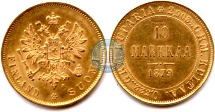 Фото 10 марок 1879 года S 