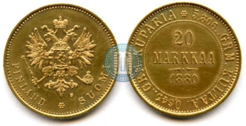 Фото 20 марок 1880 года S 