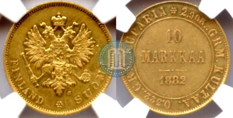 Picture 10 markkaa 1882 year S 