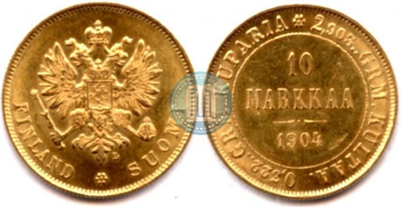 Picture 10 markkaa 1904 year L 