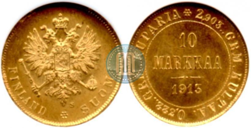 Фото 10 марок 1913 года S 