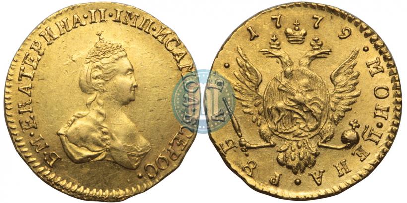 Picture 1 rouble 1779 year  