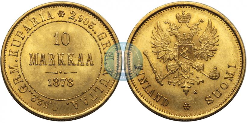 Фото 10 марок 1878 года S 