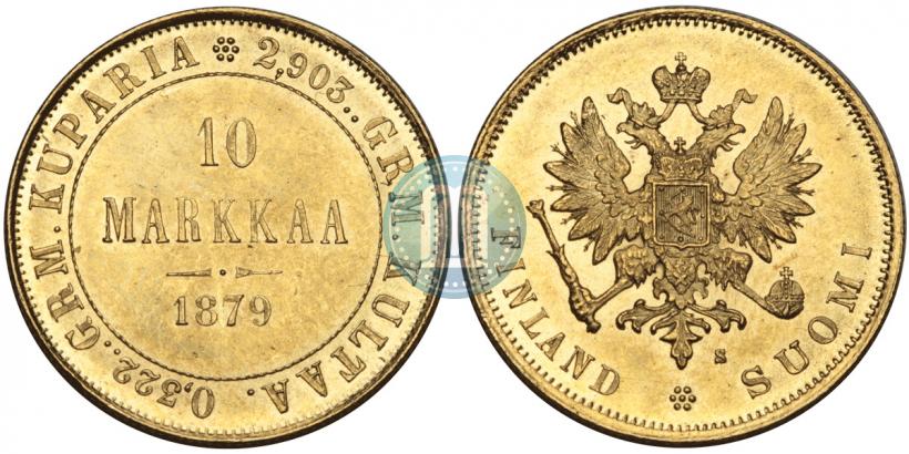 Фото 10 марок 1879 года S 
