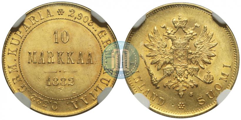 Фото 10 марок 1882 года S 