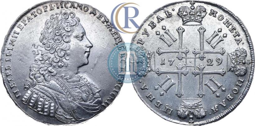 Picture 1 rouble 1729 year  "Type of 1728"