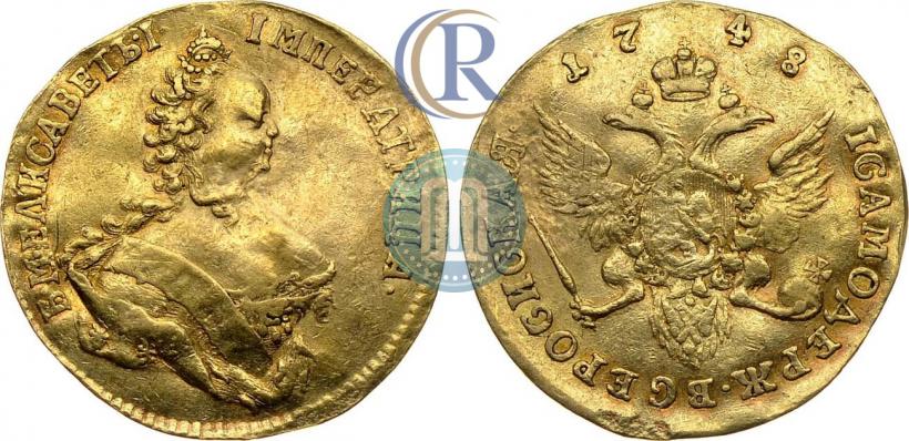 Picture 1 ducat 1748 year  