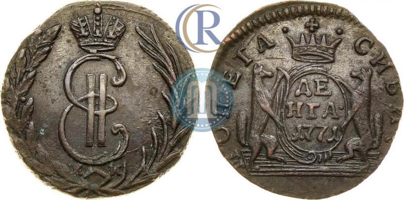 Фото Денга 1771 года КМ 