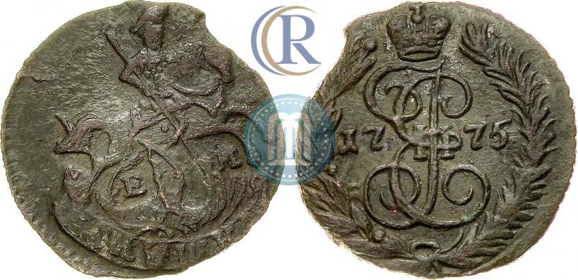 Фото Полушка 1775 года ЕМ 