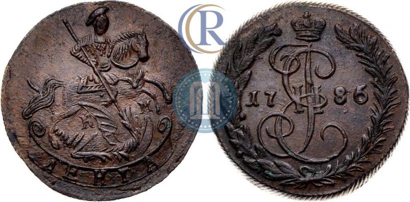 Picture Denga 1786 year КМ 