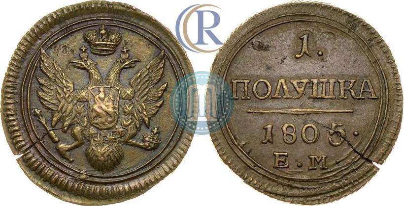 Picture Polushka 1805 year ЕМ 