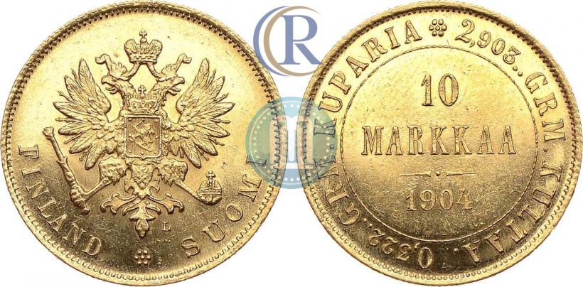 Picture 10 markkaa 1904 year L 