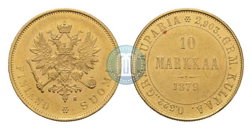 Picture 10 markkaa 1879 year S 