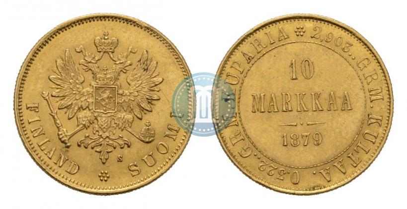 Picture 10 markkaa 1879 year S 